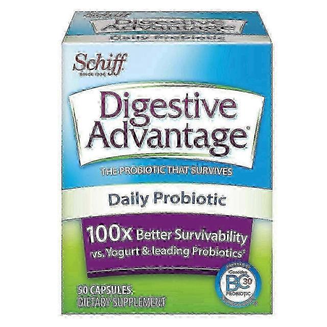 Digestive Advantage Tráviace výhody denné probiotické kapsuly pre mužov a ženy, 50 ea on Productcaster.