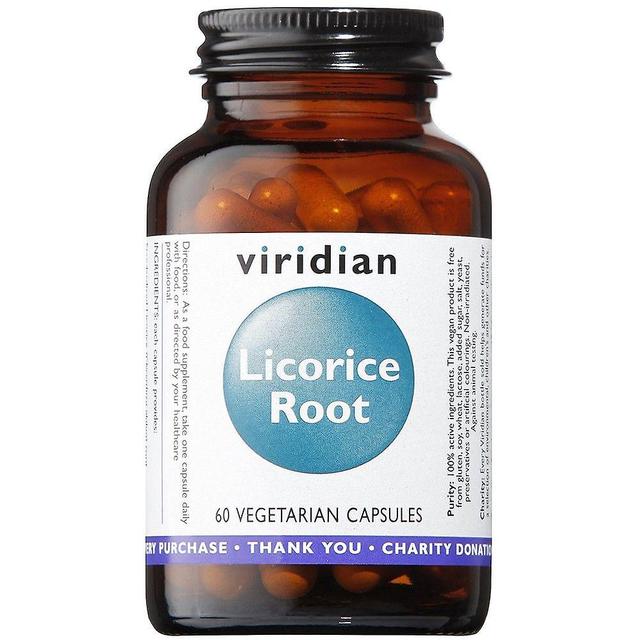 Viridian Licorice Root Extract Veg Caps 60 (881) on Productcaster.