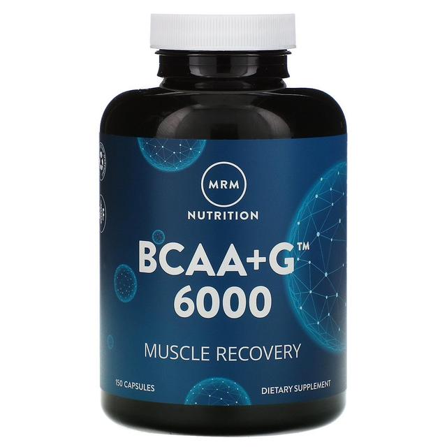 MRM, Nutrition, BCAA+G 6000, 150 Capsules on Productcaster.