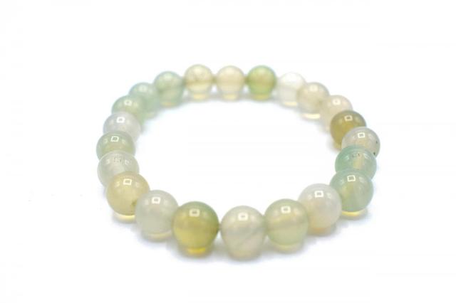 Hiprock Pearl bracelet elastic - White on Productcaster.