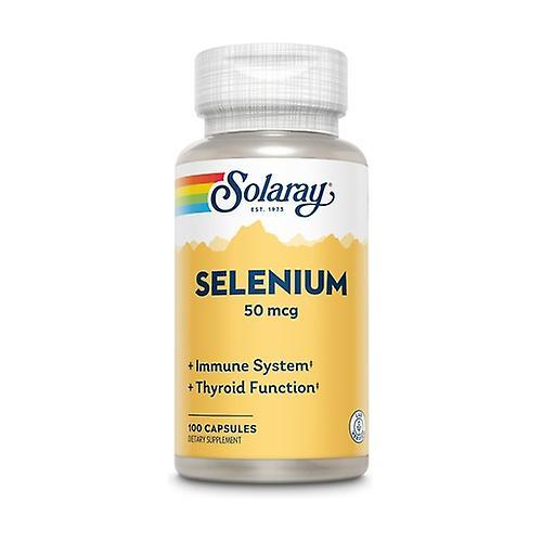 Solaray Selenium 100 capsules of 50μg on Productcaster.