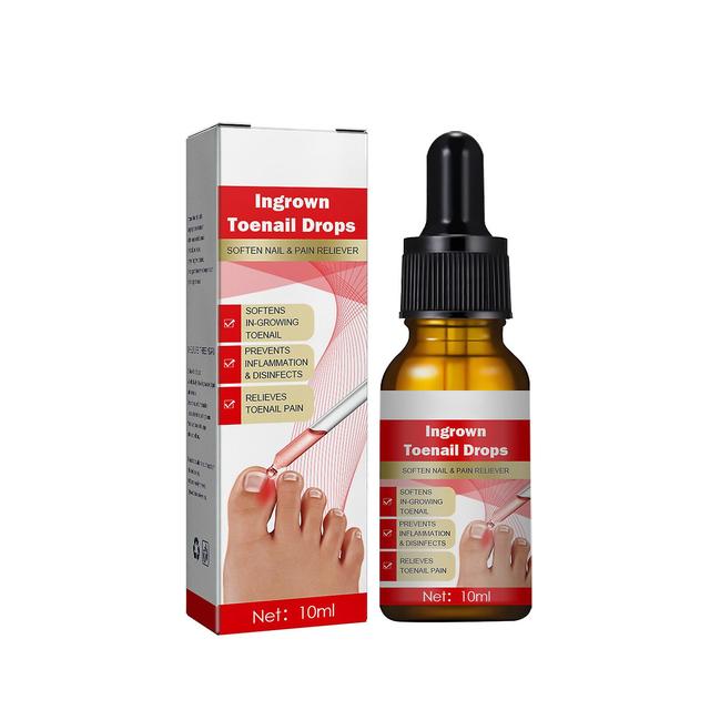 Ingrown Toenail Drops, Pain Relief Treatment & Repair Essential Oil, Softener, Regenerate Nails, Safe For All Ages, 10ml on Productcaster.