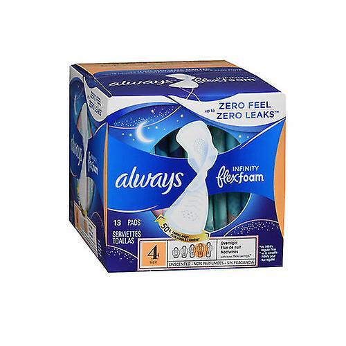 Always Discreet Toujours discret Toujours Maxi Pads Avec Flexi-Wings Extra Long Super, 13 Chacun (Paquet de 1) on Productcaster.