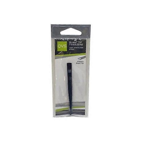 Qvs Slant Tip Tweezer Black, 1 Each (Pack of 1) on Productcaster.