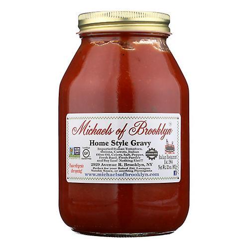 Michaels Of Brooklyn Sauce Homestyle Gravy, Case of 6 X 32 Oz (Pack of 1) on Productcaster.