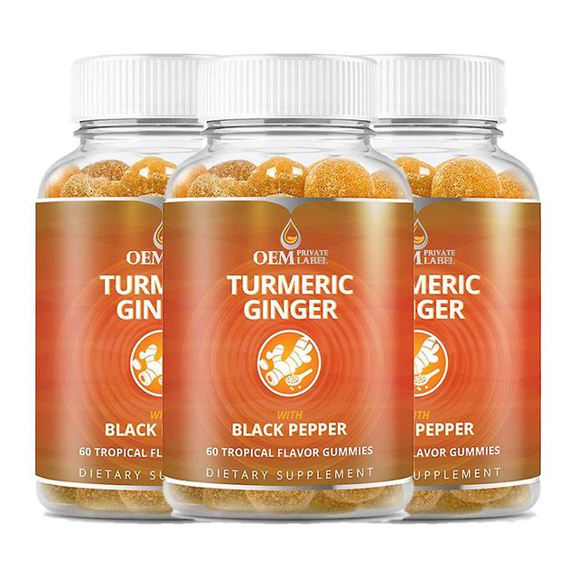 Turmeric Curcumin With Black Pepper & Ginger - Turmeric And Ginger Supplement For Immune Support, Healthy Skin, And Vegan Joint Supplement - Tropical on Productcaster.