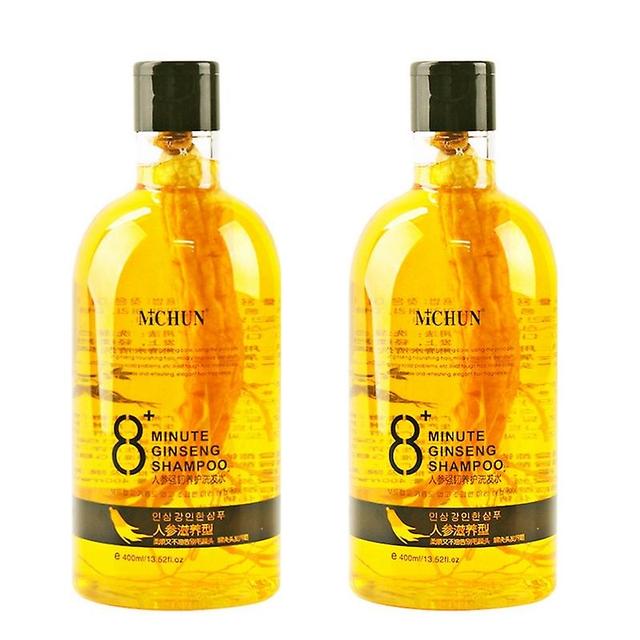 2pcs Ginseng Extract Root Nourishing Shampoo,8 Minute Ginseng Shampoo-ginseng 400ml on Productcaster.