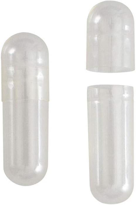 Set Of 1000 Frontier Co-op Gelatin Capsules Clear on Productcaster.