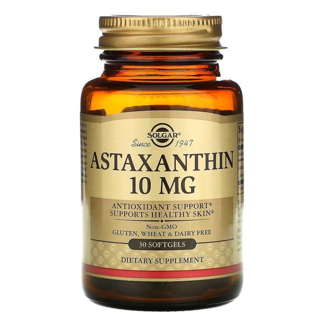 Solgar, Astaxantin, 10 mg, 30 Softgels on Productcaster.