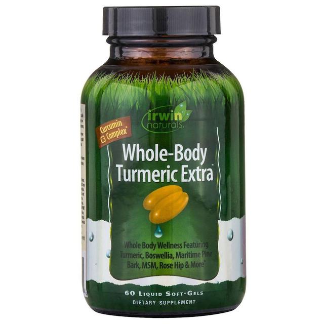 Irwin Naturals, Whole-Body Turmeric Extra, 60 Liquid Soft-Gels on Productcaster.