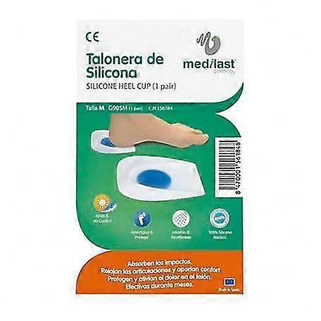 Medilast small silicone heel cups 2 units on Productcaster.