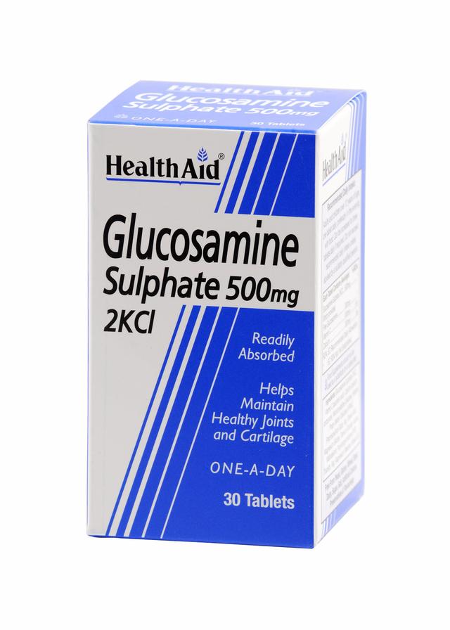 Health Aid Glucosamine Sulphate 500mg, 30 Tablets on Productcaster.