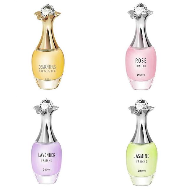 4x 50ml Women's Perfume Long Lasting Eau De Perfum Toilette Spray Gift on Productcaster.