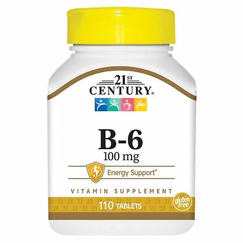 21st Century Vitamin B-6,100mg,110 Tabs (Pack of 4) on Productcaster.