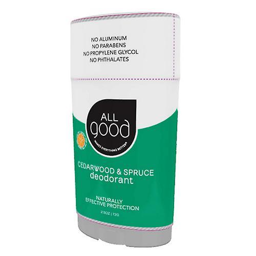 All Good Cedarwood & Spruce Deodorant ,72 Grams on Productcaster.