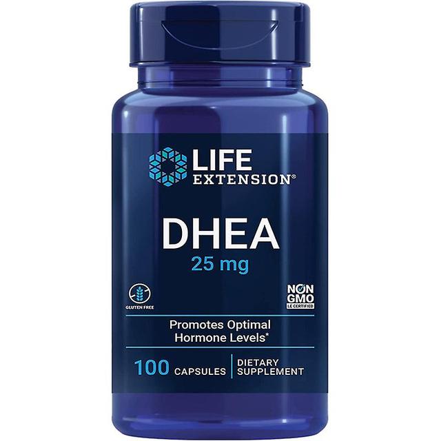 Life extension dhea 25 mg 100 capsules on Productcaster.