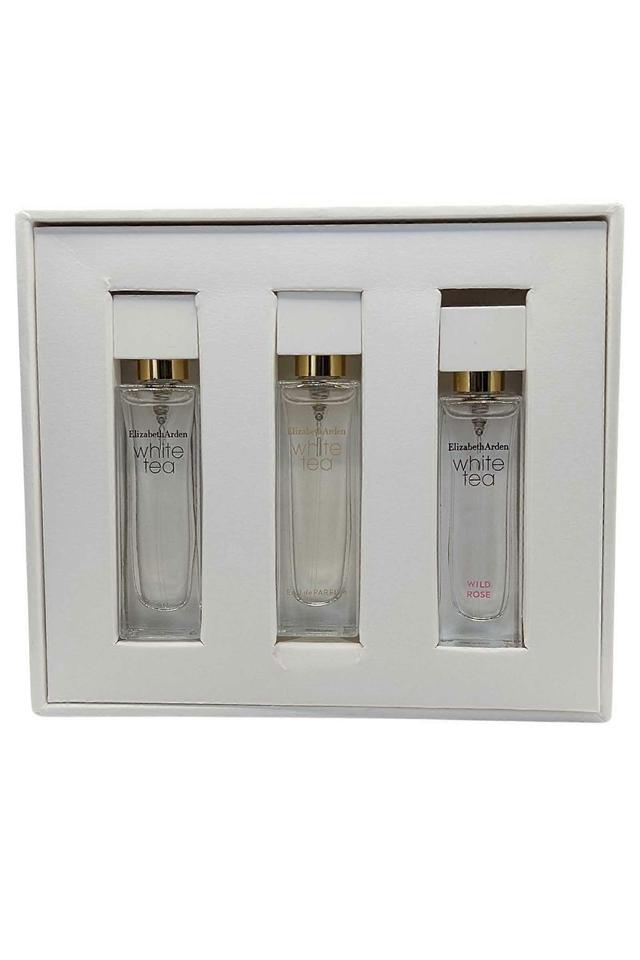 Elizabeth Arden White Tea Arden Fragrance Collection - 3 x 10ml Spray White Tea EDT, Eau de Parfum , Wild Rose 30ml on Productcaster.