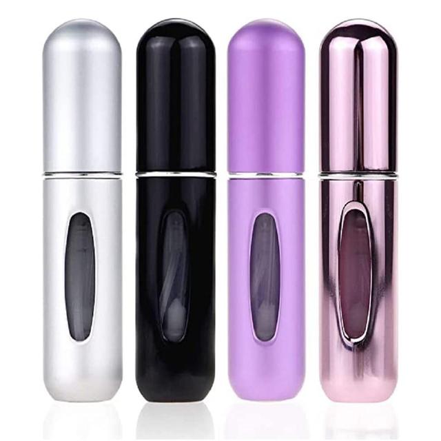 4pcs 5ml Mini Portable Refillable Perfume Atomizer Bottle Perfume Bottle on Productcaster.