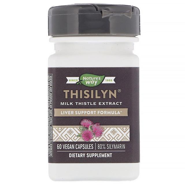 Nature's Way, Thisilyn, Extrato de Cardo de Leite, 60 Cápsulas Veganas on Productcaster.