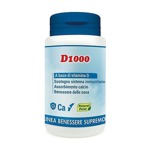 Natural Point D 1000 70 vegetable capsules of 1000UI on Productcaster.