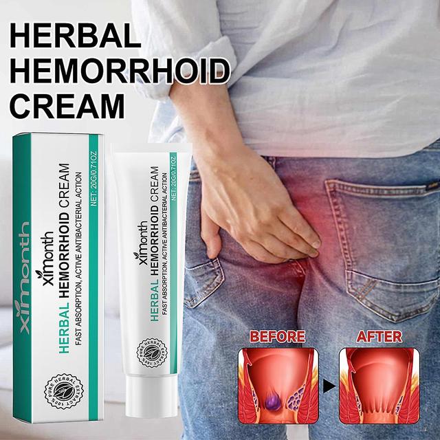 20g Herbal Hemorrhoids Fast Absorption Cream for Men and Women Pain Relief on Productcaster.