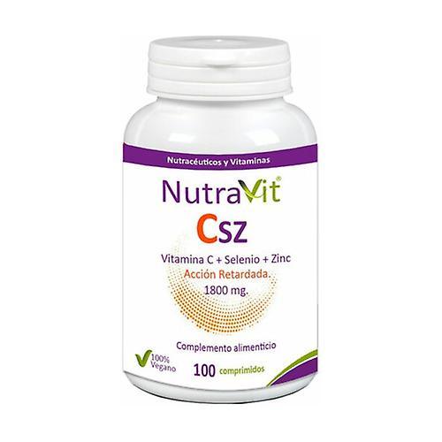 Nutravit CSZ (vitamin C + selenium + zinc) 100 tablets of 1800mg on Productcaster.