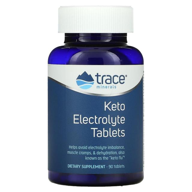 Trace Minerals Spormineraler , Keto-elektrolyttabletter, 90 tabletter on Productcaster.