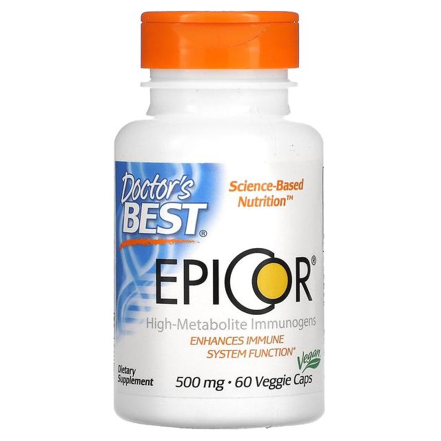 Doctor's Best, EpiCor, 500 mg, 60 vegetarische Kapseln on Productcaster.