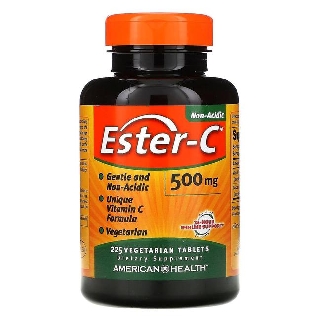 American Health, Ester-C, 500 mg, 225 Vegetarian Tablets on Productcaster.