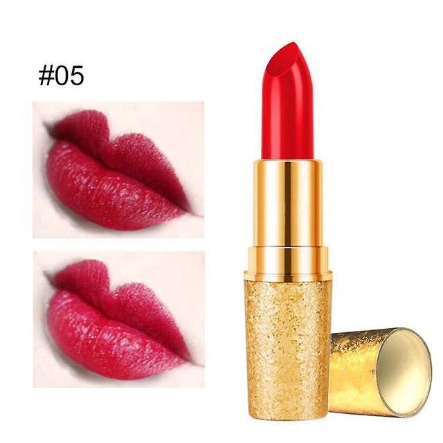 Makeup Gold Tube Small Lipstick Hydrating Lip Stick Beauty Cosmetic Colorful Nourishing Lipstick 5 on Productcaster.