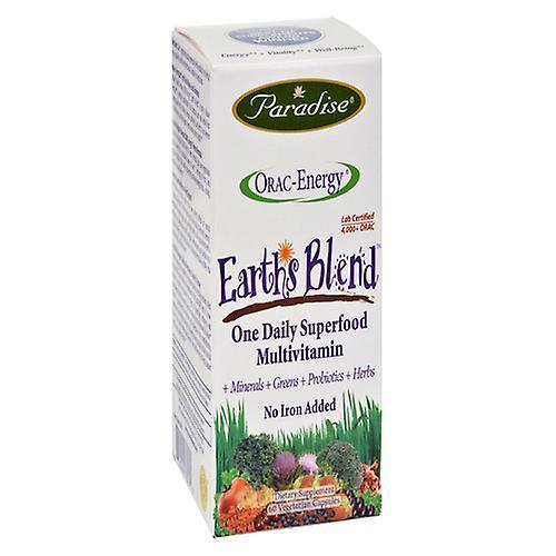 Paradise Herbs Orac-Energy Multivitamin No Iron, 60 Veg Caps (Opakowanie 4) on Productcaster.