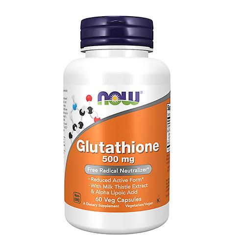 Now Foods Glutathion, 500 mg, 60 Vcaps (Pak van 4) on Productcaster.