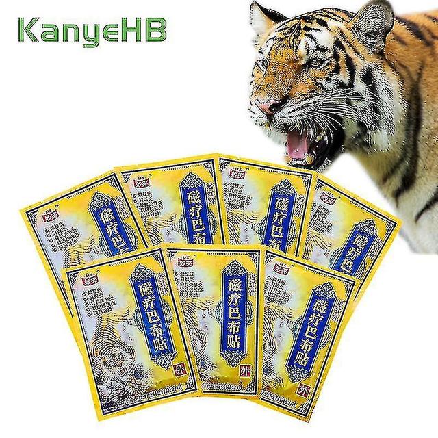 56pcs/7bags Tiger Pain Medische Gips Natuurlijke Kruiden Gewrichten Ache Sticker Body Rh on Productcaster.