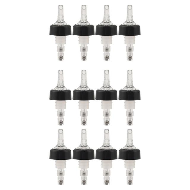 12 X 25ml Clear Auto Measure Quick Shot Pourers High Quality on Productcaster.