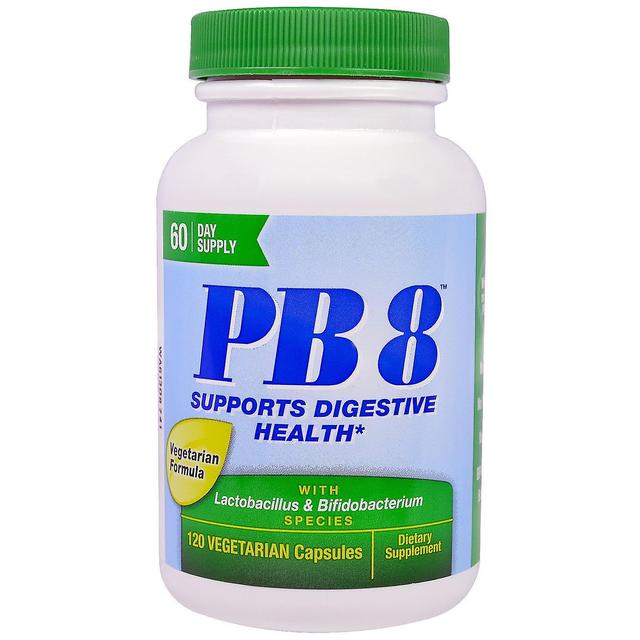 Nutrition Now, PB 8 With Lactobacillus & Bifidobacterium, 120 Vegetarian Capsule on Productcaster.