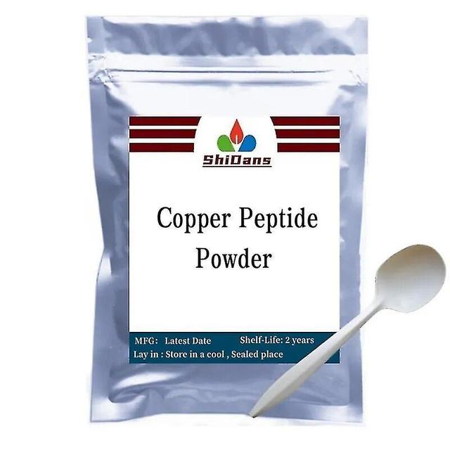 Huamade Copper Peptide Powder,ghk-cu,glycyl-l-histidyl-l-lysine,improves Skin Elasticity And Delays Aging Huamade 1g on Productcaster.