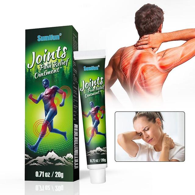 1-3 Stück Creme zur Linderung von Gelenkschmerzen, Linderung von Muskelreiben, Schulter und Knie und Gelenk, Glätten von Gelenken und Knochen 1pcs on Productcaster.