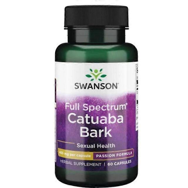 Swanson Full Spectrum Catuaba Bark 465mg Capsules 60 on Productcaster.