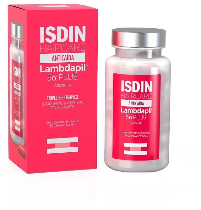 Isdin Haircare Anti-Hårtab Lambdapil 5α Plus 60 Softgels on Productcaster.