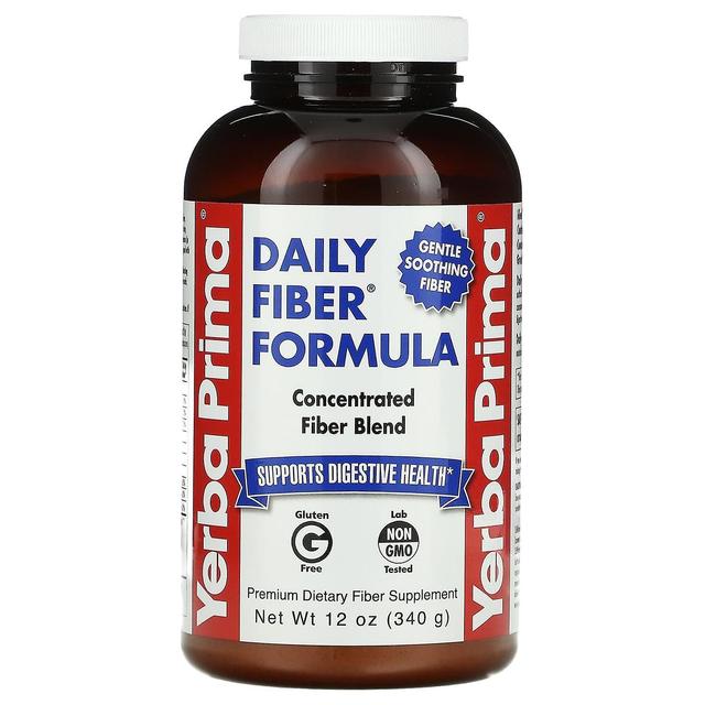 Yerba Prima, Daily Fiber Formula, 12 oz (340 g) on Productcaster.