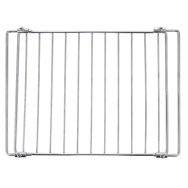 1pc Rack de filet télescopique Pratique Four électrique Rack en acier inoxydable Grill Mesh Silver 41.5X32.5X0.5CM on Productcaster.