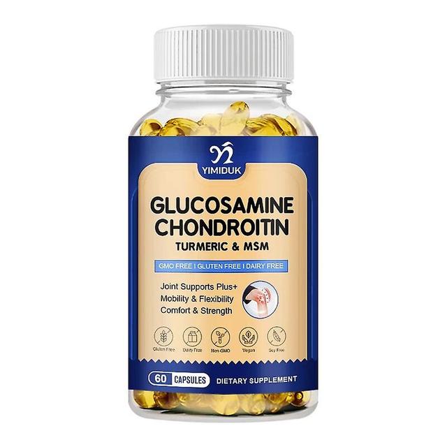 Visgaler Glucosamine Chondroitin For Joint Support & Health Complex With Additional Optimsm & Collagen Peptides For Hair, Skin & Nails 1 Bottles 12... on Productcaster.