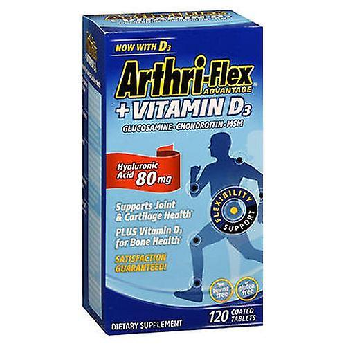 21st Century Arthri-Flex Advantage + Vitamin D3 Tillägg tabletter, 120 flikar (Förpackning med 3) on Productcaster.