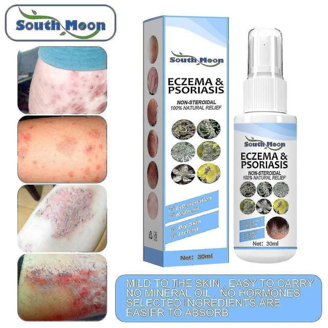 Psoriasi Trattamento spray Pelle Essenza di erbe Dermatite Eczematoide on Productcaster.