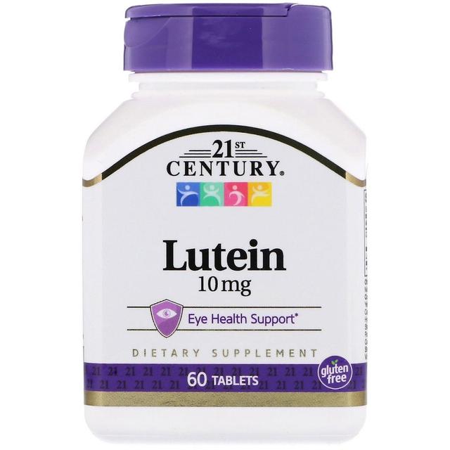 21st Century, Lutein, 10 mg, 60 Tablets on Productcaster.