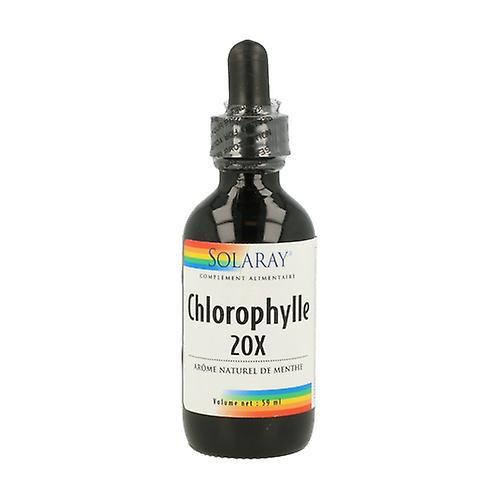 Solaray Chlorophyll liquid extract 20X 59 ml on Productcaster.