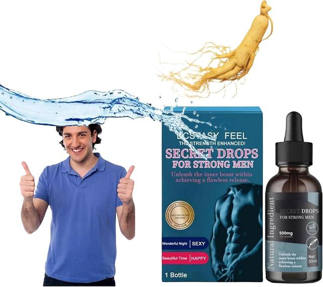 Antbaba Gocce Segrete Per Uomini Forti, Olio Essenziale Da Uomo, Massaggio Di Forza Del Corpo Privato Olio Essenziale Enhanced Secret Drops Big Men... on Productcaster.