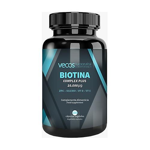 Vecos Biotin complex 10,000 μgr skin, hair and nails 150 vegetable capsules on Productcaster.