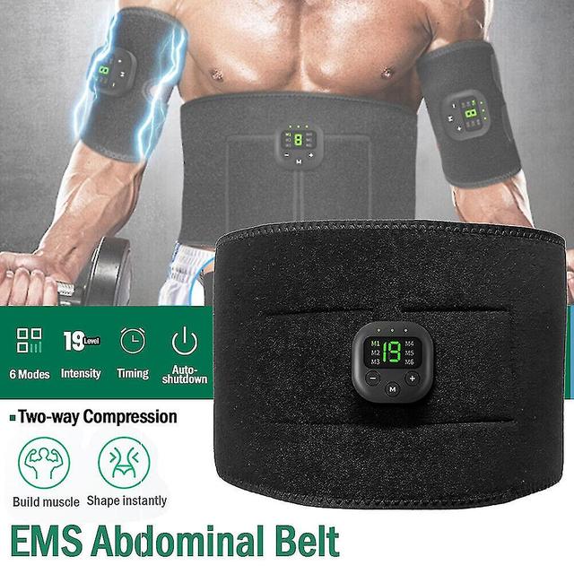 Ems Abdominal Toning Stimulator - Fitness Belt Exerciser on Productcaster.