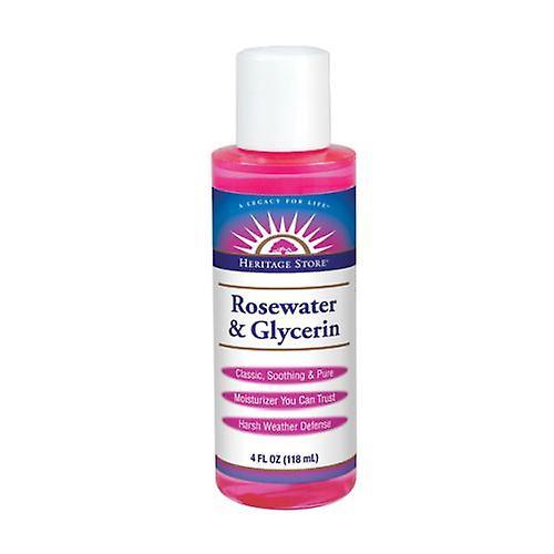 Heritage Store Rosewater & Glycerin, 4OZ (Pack of 2) on Productcaster.